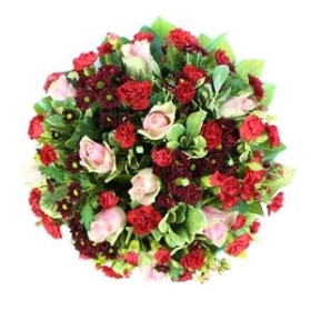 Red & Pink Classic Posy