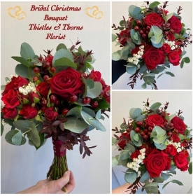 Christmas Wedding Bouquet