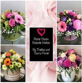 Florist Choice Bespoke Hatbox