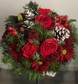 Happy Christmas Hatbox