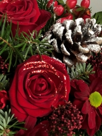 Happy Christmas Hatbox