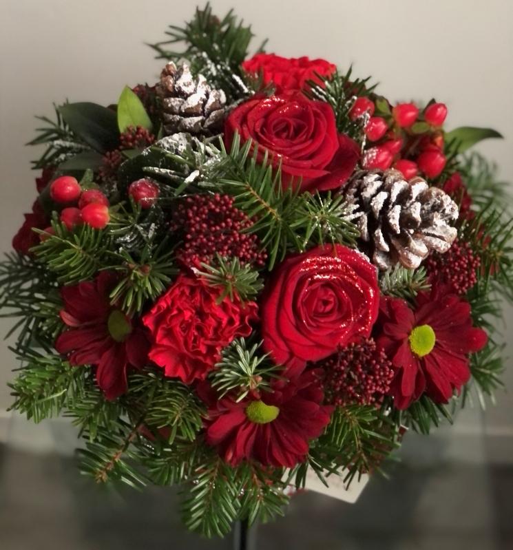 Happy Christmas Hatbox